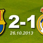 FC Barcelona 2 - 1 Real Madrid (26.10.2013)